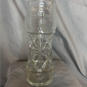 Vintage 1980s Red Lobster Clear Glass Lighthouse Tumbler